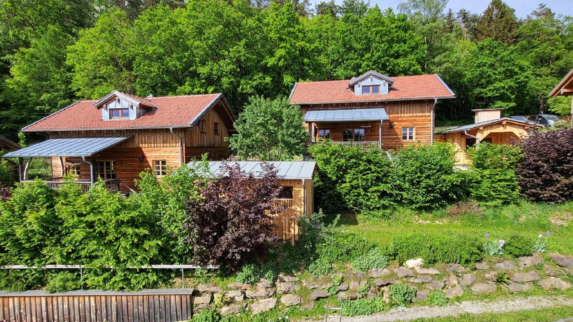 Hütten am Waldrand Altnussberg Exterior foto